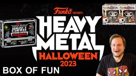 heavy metal box of fun funko|First Looks & New Details About Funko’s Heavy Metal Halloween .